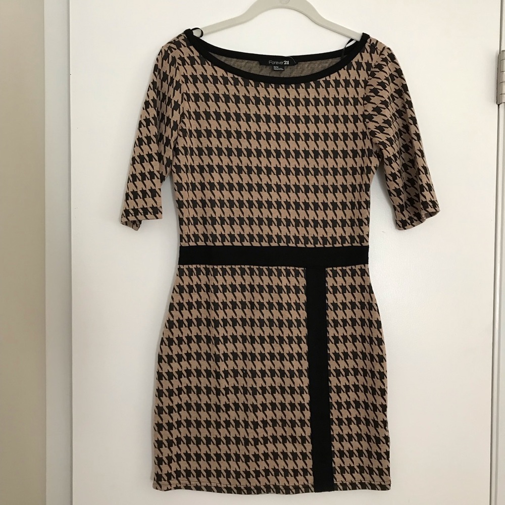 Houndstooth dress